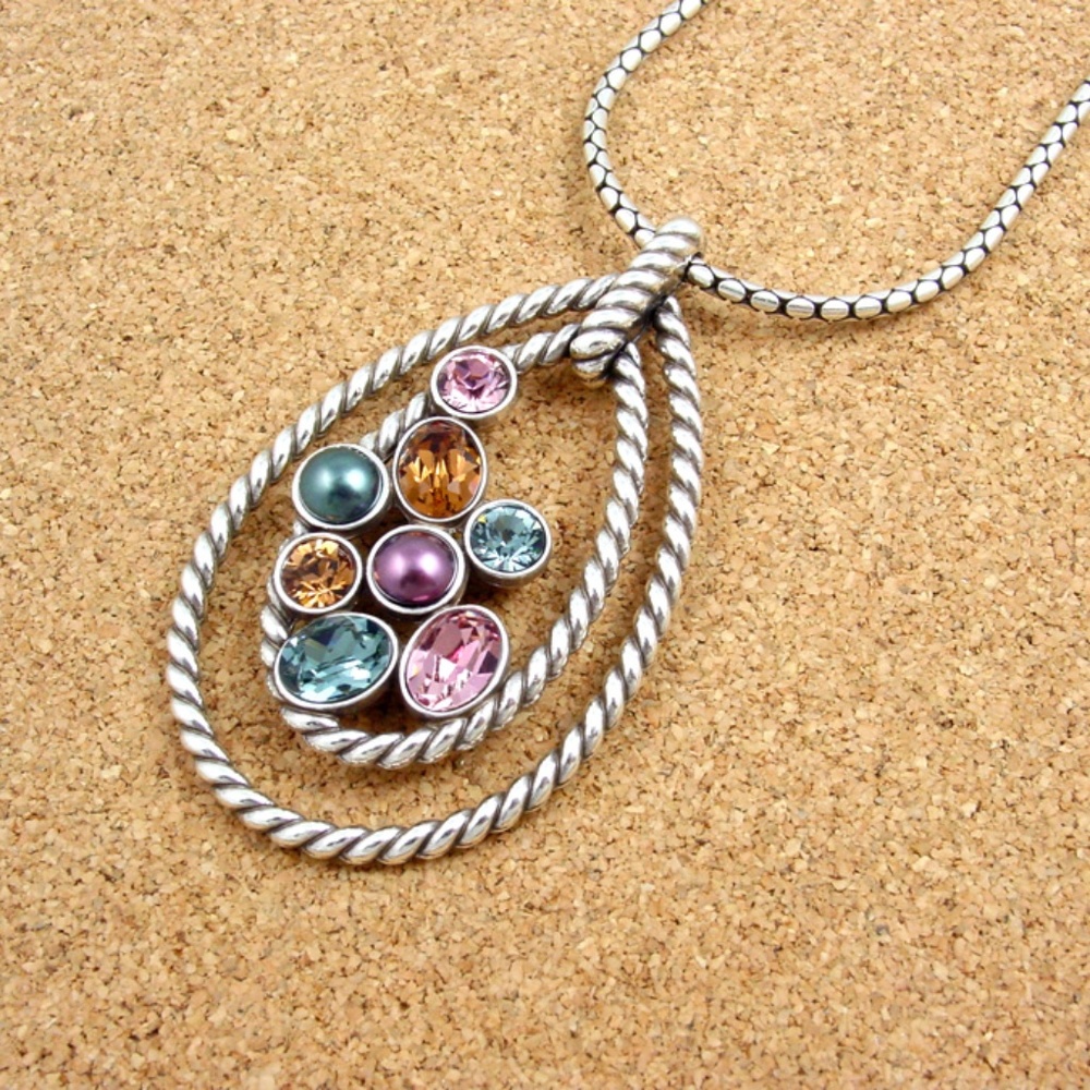 BRIGHTON MONTE CARLO GEMS NECKLACE ~ NEW IN POUCH
